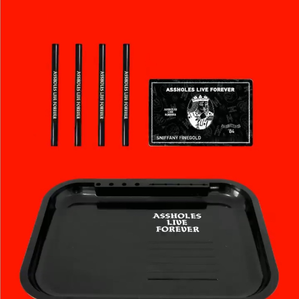 ALF Assh0les Live Forever ‘Vitamin Tray’ Gag Gift Casual Party Supplies